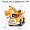 1 Pack Pull Back Cars Construction Powered Toy Vehicles Construction Multipurpose Construction Vehicle Toys for Toddlers