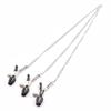 Adjustable Y-Shaped Mamilla Clitoris Mamilla Clamp With Metal Chain Bondage Adult Sex Toy Jewellery Triple nipple clip