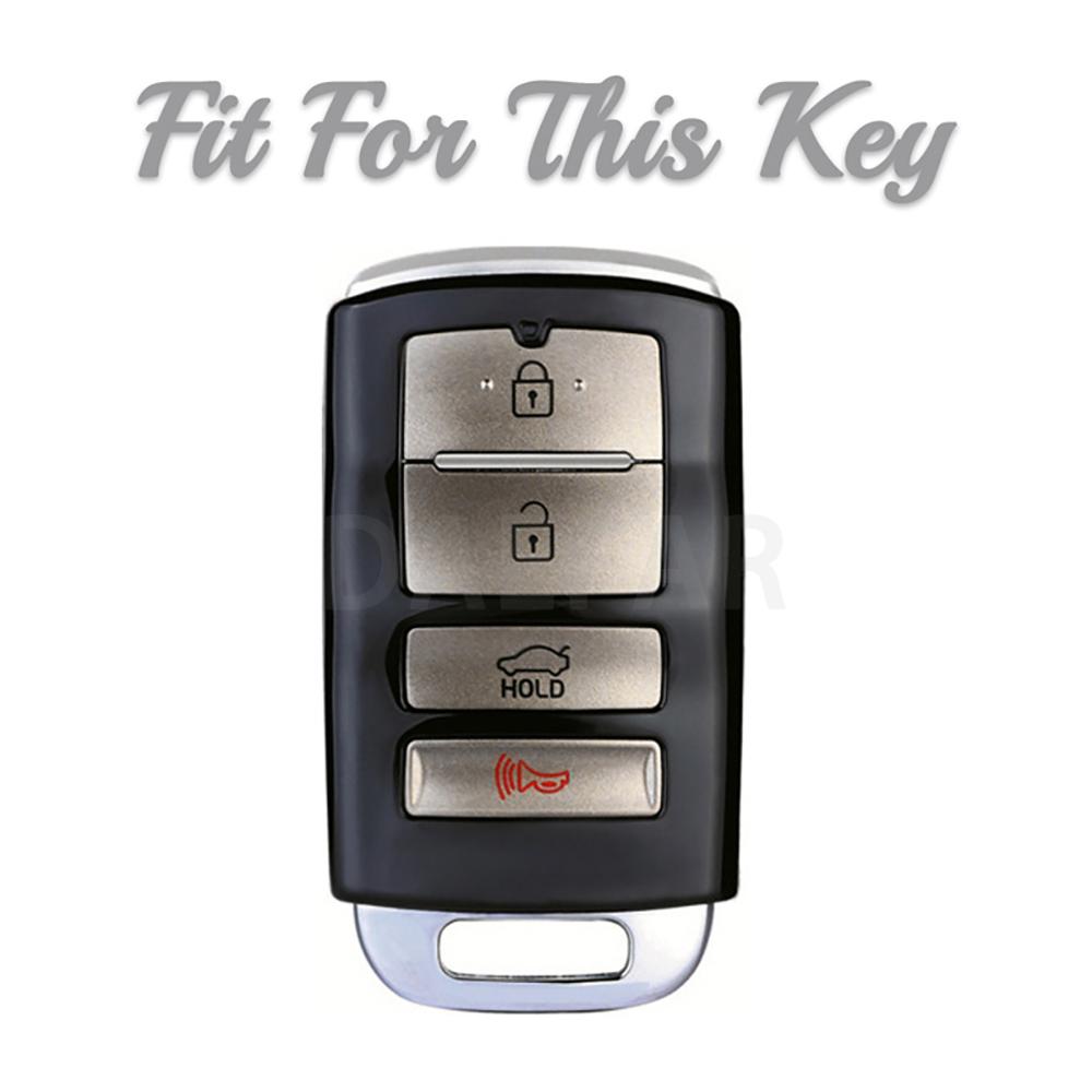 4 Buttons TPU Auto Shell Fob Cover Holder For KIA Cadenza K9 K7 K-04 Sorento K900 and New K7 Car Key Case Keychain Protector