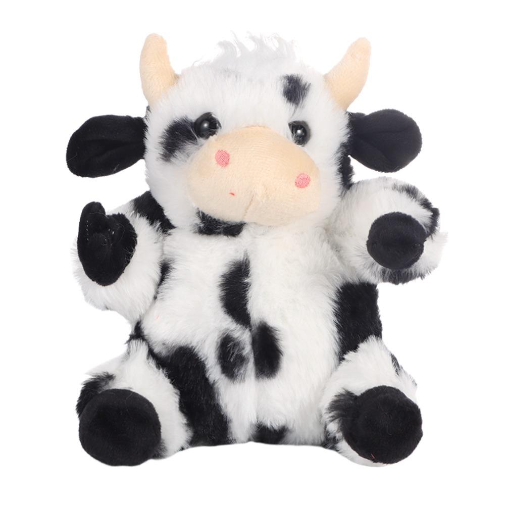 Soft Emotional Support Plush Toy Panda Realistic Cute Plush Toy Doll Cow/Raccoon Companion Healing That Hugs You Back Panda
