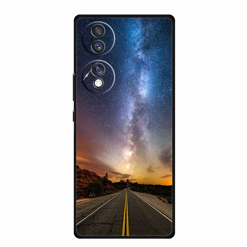 Case For Honor 70 Pro Plus Christmas Soft Silicone TPU Phone Back Cover For Huawei Honor 70 Pro+ Honor70 Lite Cartoon Capa Funda