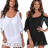 Sexy Women Lace Crochet Bathing Suit Bikini Swimwear Summer Beach Wear Dress Ladies Beachwear