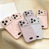 Fog Purple Floral Rose for iPhone17 Apple 16promax Mobile Phone Case 15 Large Windows 14 All-inclusive 13