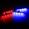 Car Strobe Flashlight Flash Light Truck 12V DC PS+ABS Red/Blue Truck 4 X Strobe Light Car Wireless Remote Control