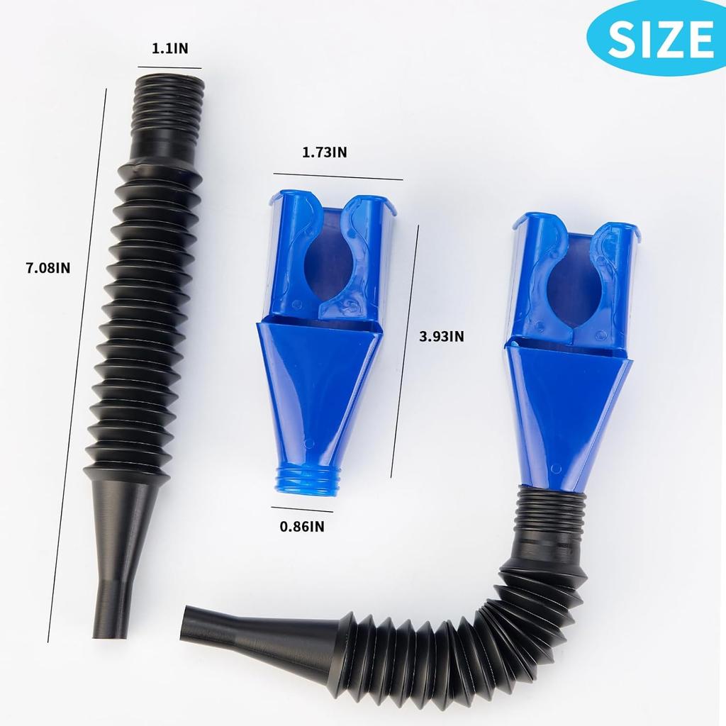 Funnels For Automotive Use,Flexible Draining Tool Snap Funnel,Retractable Automotive Fuel Funnel,Oil Snap For Cars And Motorcycles