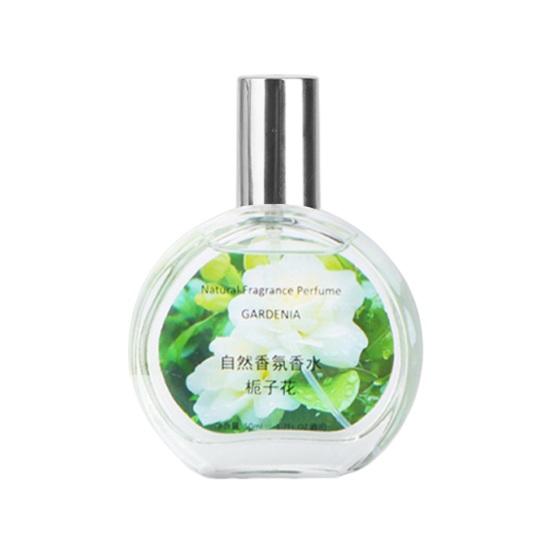 50ml Natural Fragrance Perfume for Women, Long Lasting Floral Fruity Scent, Transparent Round Bottle with Golden Cap Romantic Gift, Ideal for