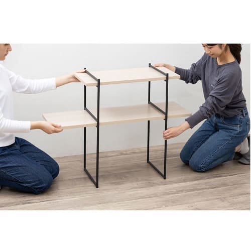 Iris Ohyama Color Decorative Shelf LBC-930N Ashbu Gray