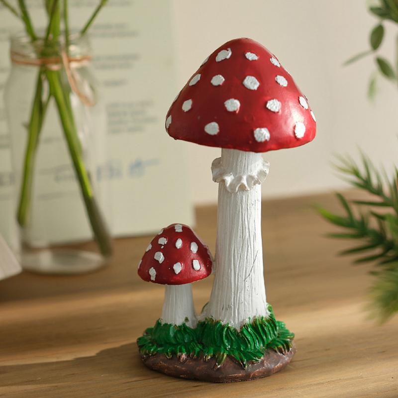 Pilz Garten Deko Realistische Harz Gartenstatuen Figuren Heimdeko Charmante Moderne Raumdeko Gartenskulpturen Statuen