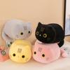 Soft Cute Cat Plush Cat Toy Stuffed Animal Gifts Cat Pillow Home Decor Sofa Cushion Home