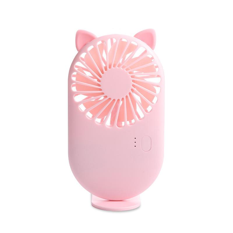 2024 new desktop fan usb charging handheld small fan portable mini dormitory desktop fan gift log