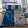 Custom Name VfL Bochum 1848 Bedding,Quilt Set Quilt Cover Pillowcase Home Birthday Gift(1 * duvet cover + 2 * pillowcase, without core)_xia