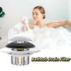Universal Design Bathtub Drain Filter Drain Cover Drain Hair Catcher Bathtub Drain Plug  Home Bath