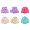 Micro-landscape Seven-color Luminous Small Octopus Decorative Item Seawater Bottom Fish Tank Landscape Resin Handicraft