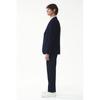 H M Regular Fit Suit Pants Navy Blue