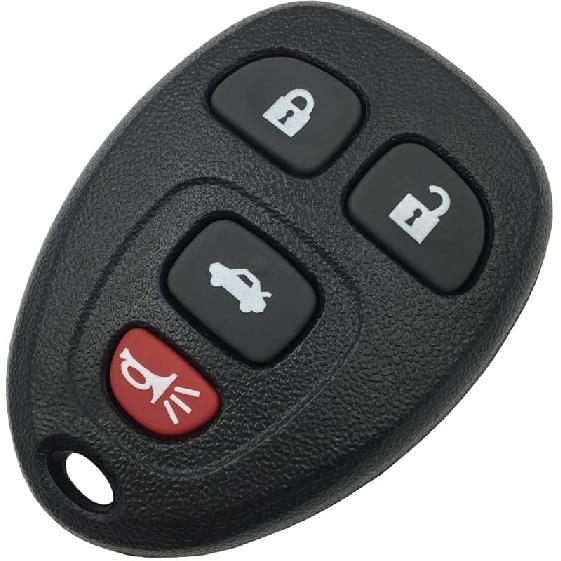 Keyless Entry Remote Control Key Fob Shell Case Replacement Fit for Chevy Suburban Tahoe Traverse GMC Pontiac Saturn Suzuki Cadillac Buick (6