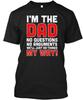 Dad Fathers Day Exclusive T Shirt Made In the USA Size S To 5XL