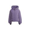 Myshelter Cold.Rdy Jacke Color Block Logo Kapuzen-Daunenjacke Damenjacke Lila HZ5700