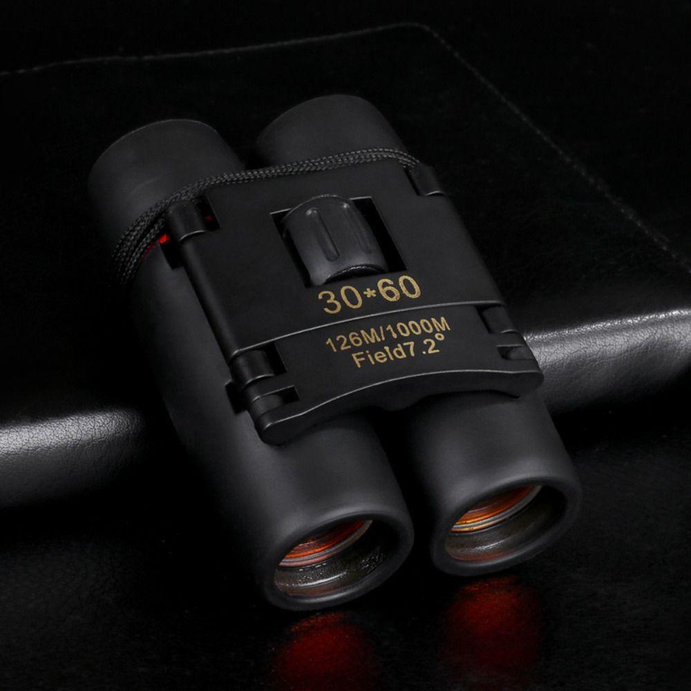 Night Vision Portable Binocular Telescope 30x60 Powerful Folding Telescope  Sports