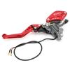 Motorcycle Hydraulic Brake Clutch Lever Pump Front Master Cylinder for Motocross Dirt Pit Bike ATV Quad Moped Buggy Go Kart