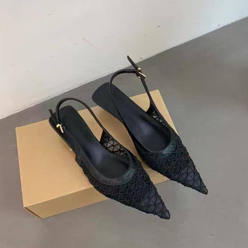 

Летняя женская повязка на голову, сексуальные сандалии, модные ажурные женские сандалии на высоком каблуке с острым носком, элегантные сандалии в уличном стиле 39 чёрный