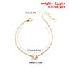 eBay European and American Fashion Creativity, Five-pointed Star Peach Heart Bracelet, Simple Women's Bracelet, Star Hand
