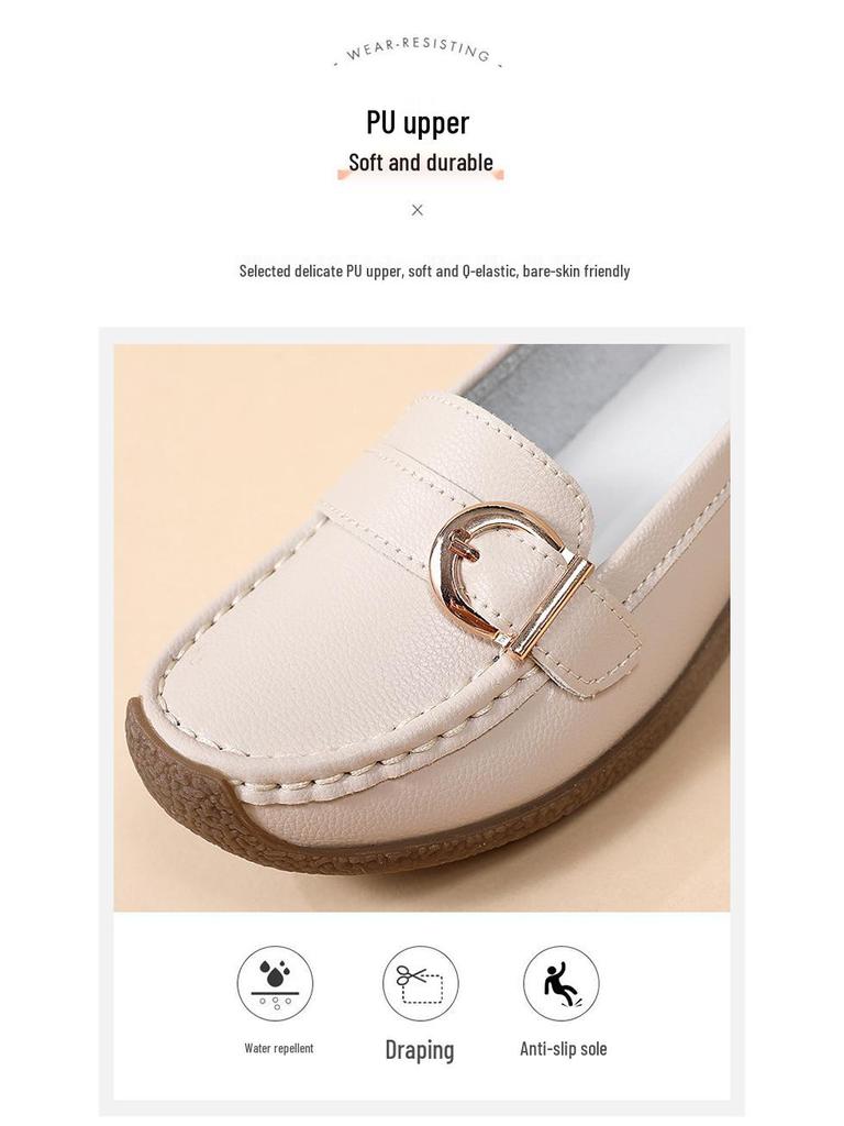 2024 Dam Casual Mjuka Loafers - Bekväma, Platta, Plusstorlek, Mjuk Sula & Ovandel, Ideala för Mamma.