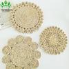 Woven Corn Husk Heat-Resistant Casserole Mat and Placemat Coaster