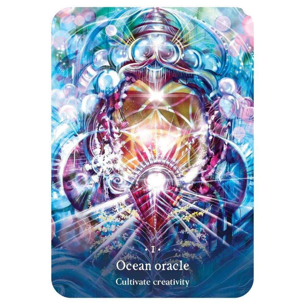 Sacred Sea Oracle: Dive Into The Depth of Your Cosmic Soul 36 Pcs Cards 10.4*7.3cm