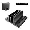 Vertical Adjustable Laptop Stand Desktop Holder Non-Slip Stable for Tablet Phone 10-17 Inch Laptops Home Office