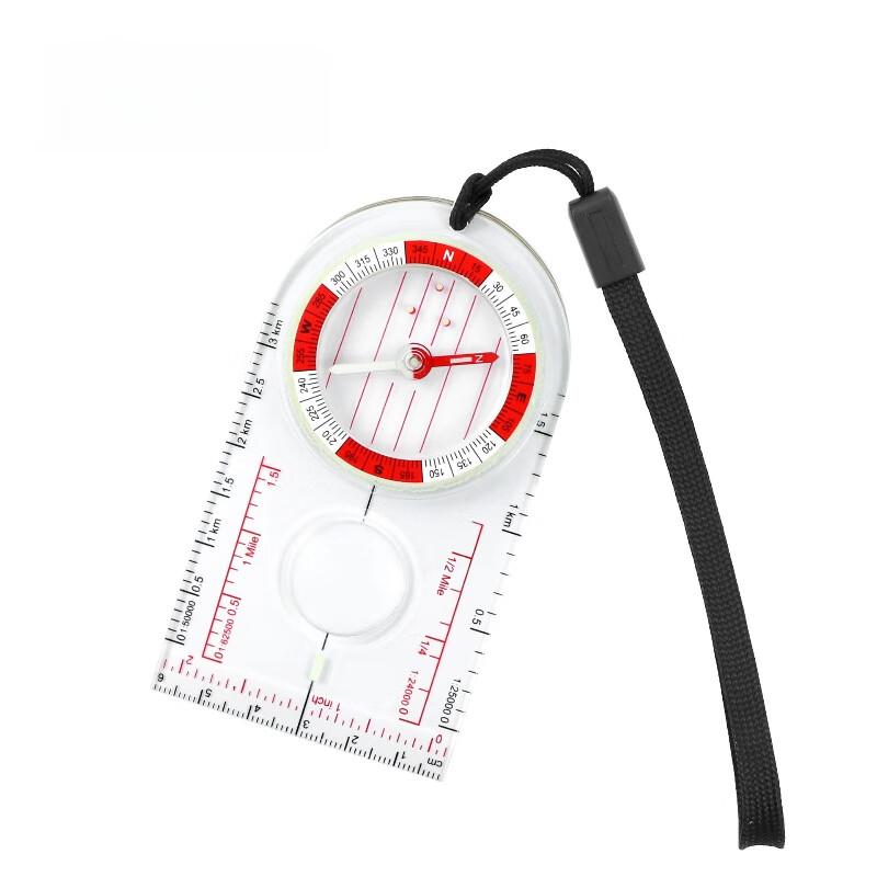 JIANGJUN IJ47-6 Outdoor Compass with Magnifier One Size