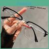 Square Frame Glasses For Men With Pc Lenses And Blue Light Protection For Fashionable Adults
