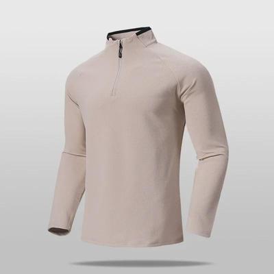 Men's Great Wall Zipper Sweatshirt: Casual, Long-Sleeve Running T-Shirt for Autumn/Winter