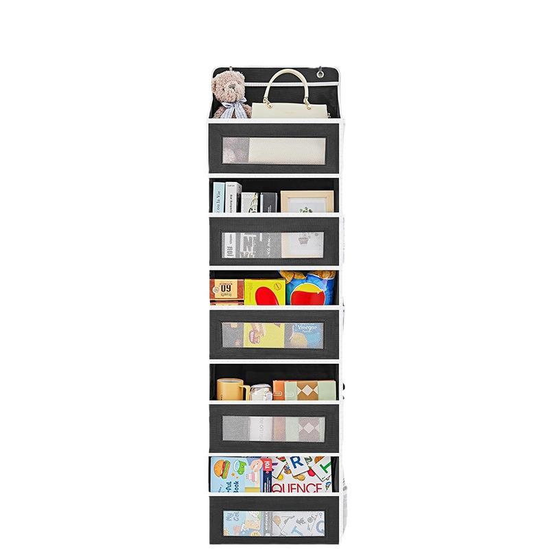 Five-Layer Non-Woven Over-the-Door Large Capacity Hanging Storage Bag for Home or Bedroom