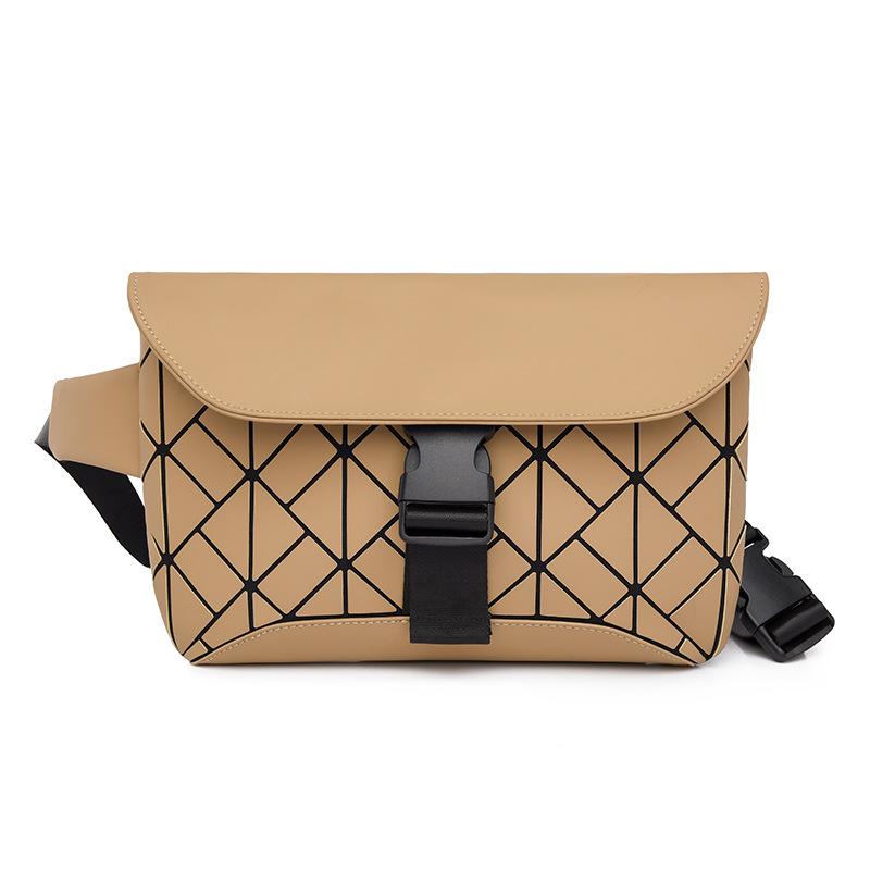 Lingge Crossbody Bag, Small Bag, Men's Bag, Small Square Bag, New Shoulder Bag