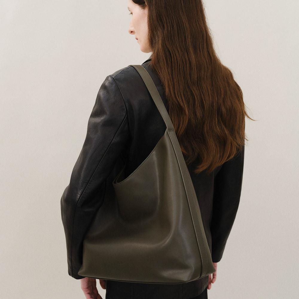Roh Seoul Pulpy Hobo Bag Loden Green