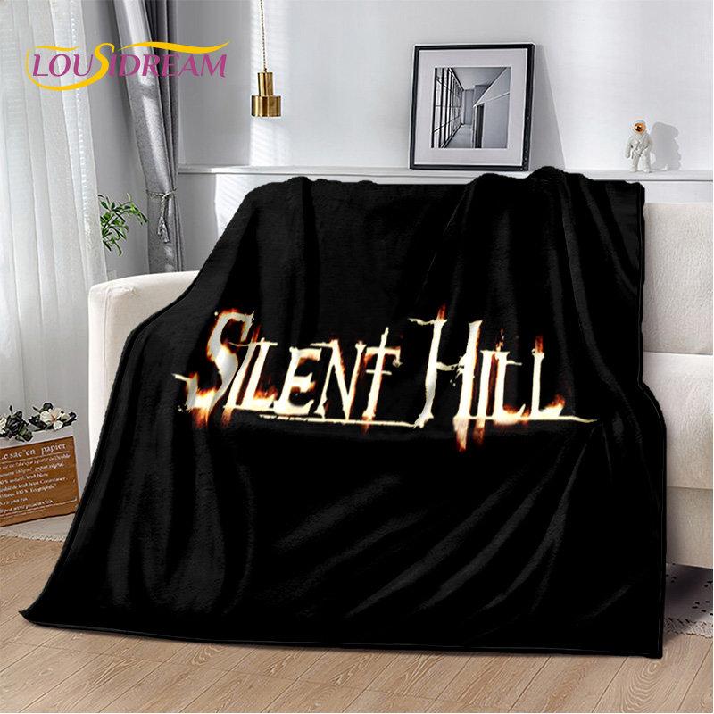 Silent Hill Horror Movie Games Soft Plush Blanket,Flannel Blanket Throw Blanket for Living Room Bedroom Bed Sofa Picnic Cover
