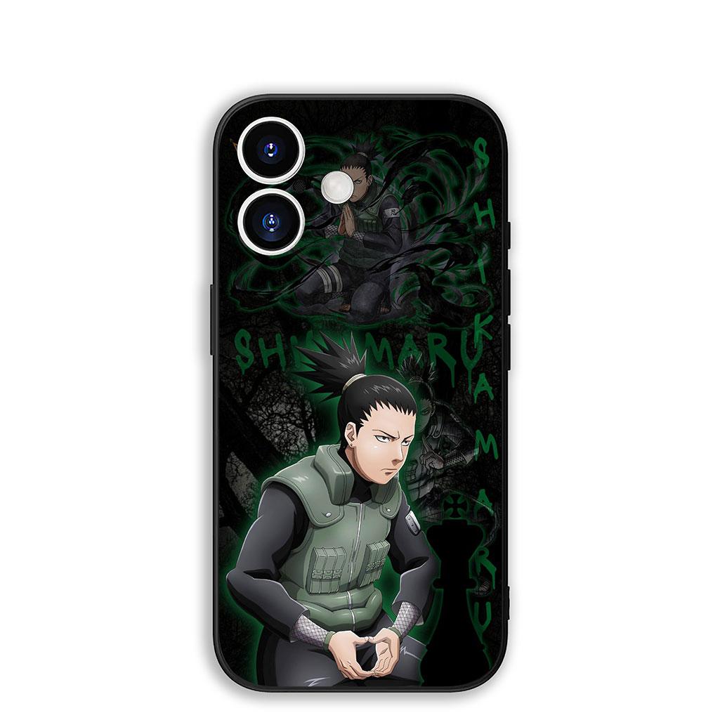 

Cover for Apple iPhone 16 15 14 11 Pro Max 6 7 8 Plus + SE2 SE3 SE 2022 2020 8+ Phone Case Nara Shikamaru Kakashi Narutos iPhone 14 Pro