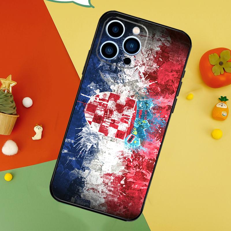 Чехол для телефона с флагом Хорватии для iPhone 17 Pro Max 16 15 13 12 11 14 Pro Max Plus 12 13 Mini 16e 17 Air Cover iPhone 14Pro MAX