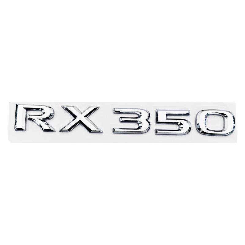3D ABS Glossy Decal Car Front Hood Emblem Rear Trunk Sticker for Lexus GX460 GX470 LX450 LX470 LX570 LX600 RX270 RX300 RX350