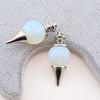 Handmade Crystal Stone Pendulum Necklace & Keychain Ornament