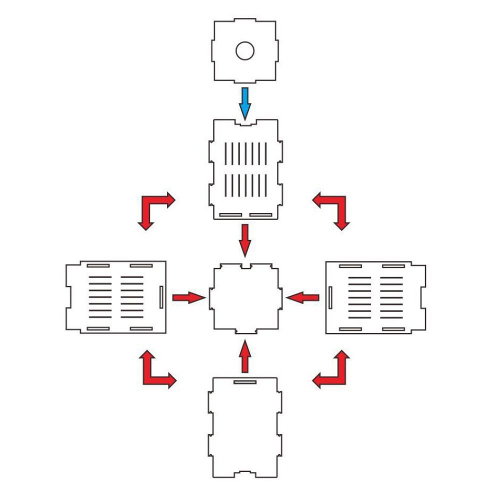 Acrylic Floating Hatching Box Detachable Fish Breeding Isolation Box  for Fish Tank