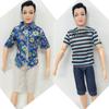 3SetsTops Hemd Kurze Jeans Hosen Kleidung Für Ken Puppe Outfits Kleidung Für Barbies Freund Ken Puppen Puppenhaus Zubehör Kinder Spielzeug