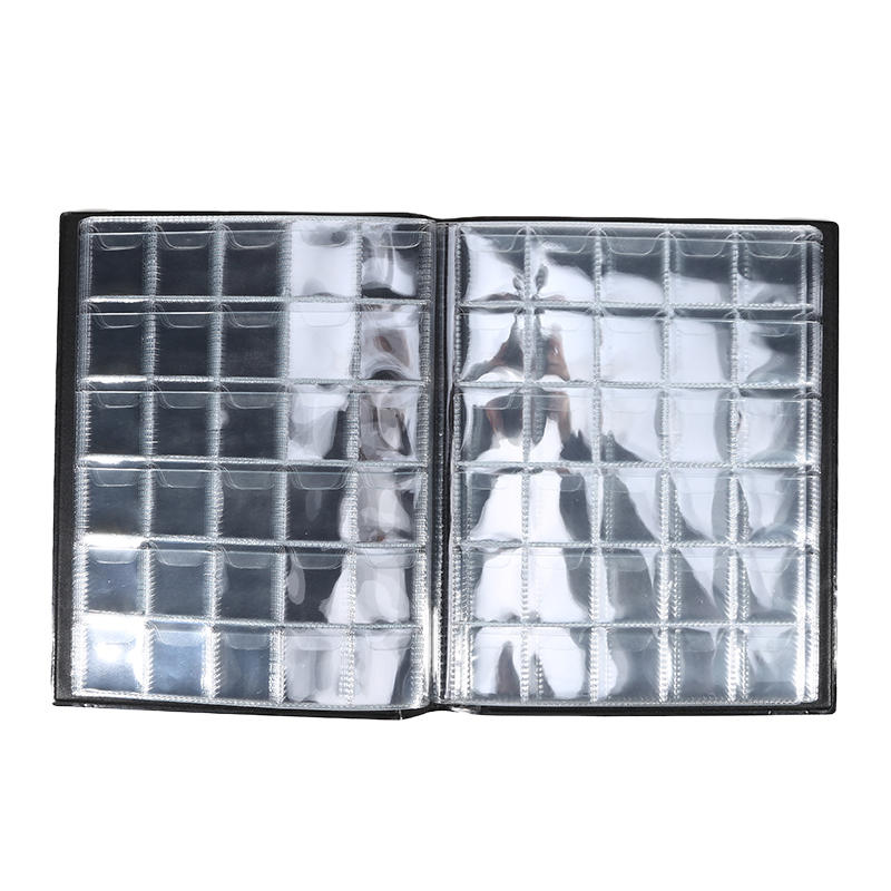 480 Kieszeni Kolekcja Monet Materiały Uchwyt Książka Dla Kolekcjonerów Przenośny Dolar Penny Monety Pudełko do Przechowywania Etui Album