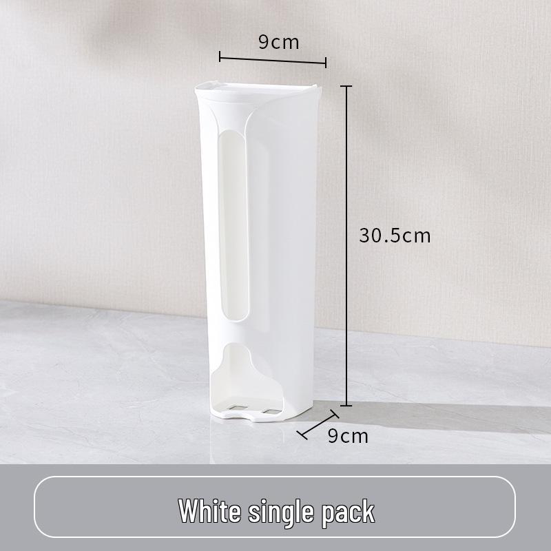 Wall-Mounted Flip-Top Sock and Underwear Organizer, Plastic, Large Capacity, No Drilling Needed Thickened 180g