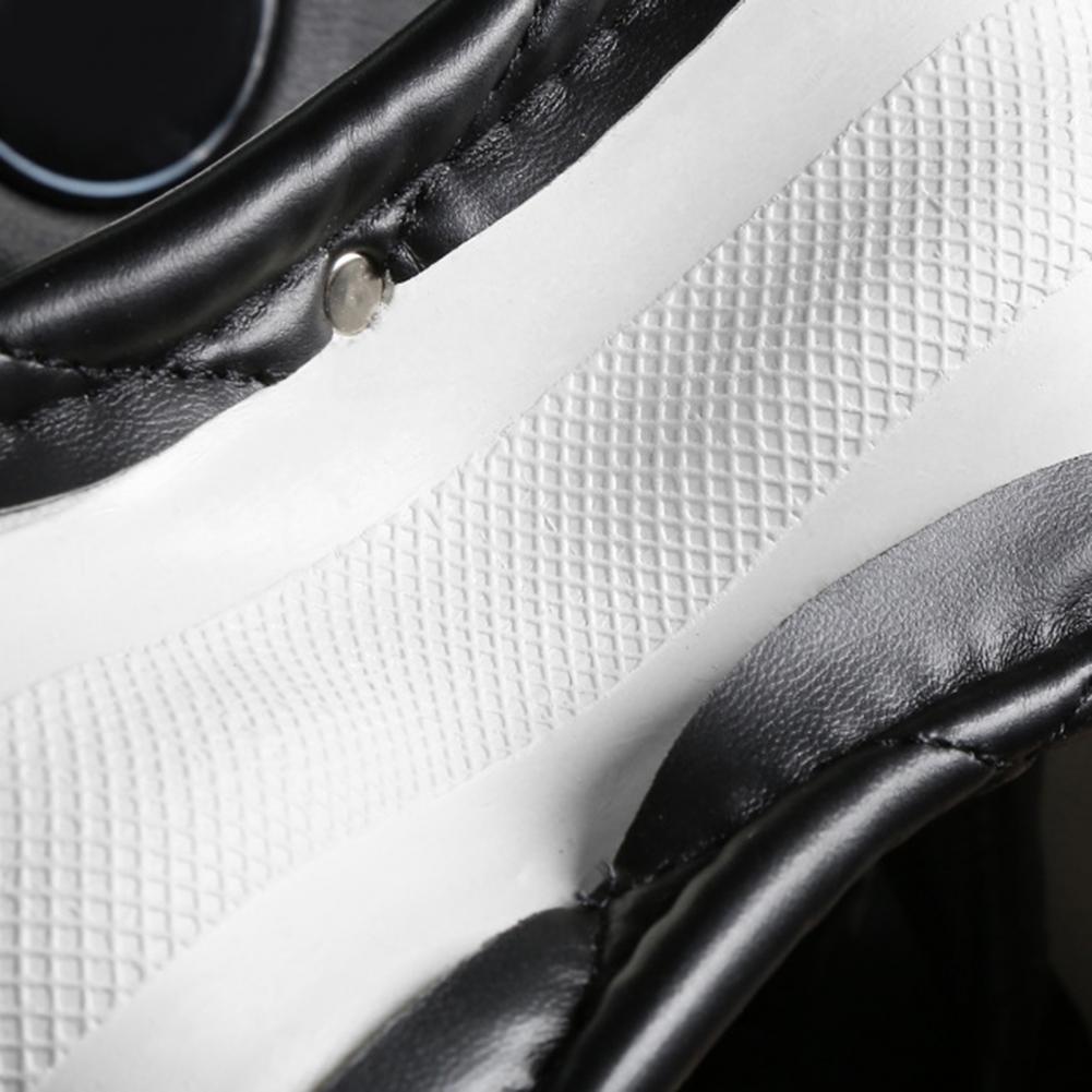 Weiches Leder Bestickt Stereo Mit Diamanten besetzt Auto Lenkradbezug Autozubehör