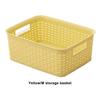 Plasticforte Laundry Basket - For Organizing Office Supplies Bathroom Essentials Basket With Handles Storage Organizer