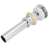 Bathroom Sink Drain Electroplating Popup Wash Basin Drainer Stopper NonOverflow(Popup with Hole )