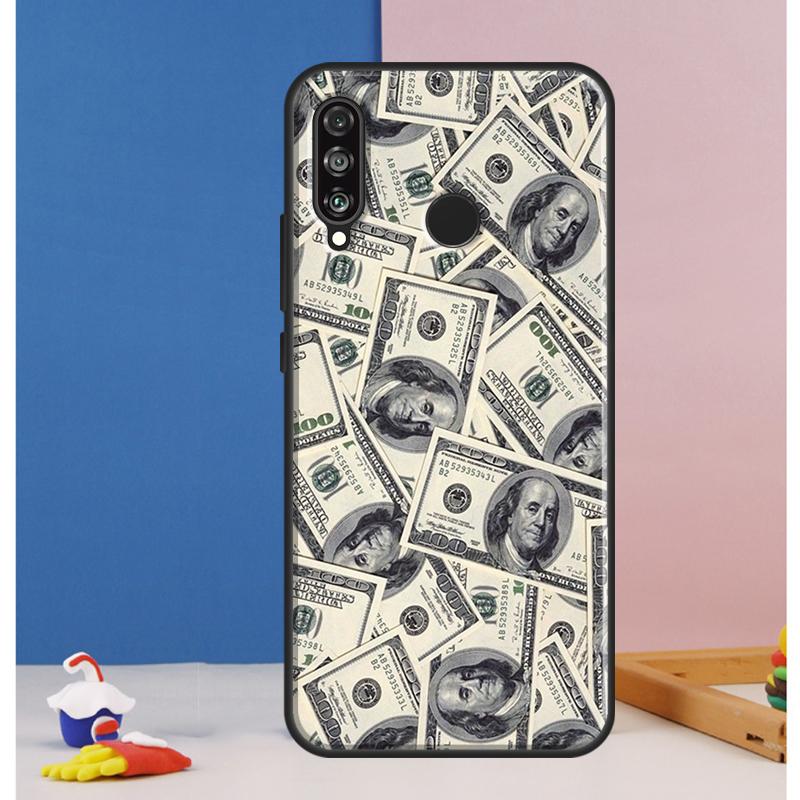 Banknote Dollar Cash Money Case For Huawei Nova 10 9 SE 8i 11i 12i 12s Y60 Y61 Y70 Y90 Y72 Y73 Y91 P60 Pro P30 P40 Lite