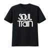 Soul Train Classic Logo T Shirt Vintage Washed Streetwear Versatile Designer Clothes Homme Graphic Unisex Top For Everyday Wear