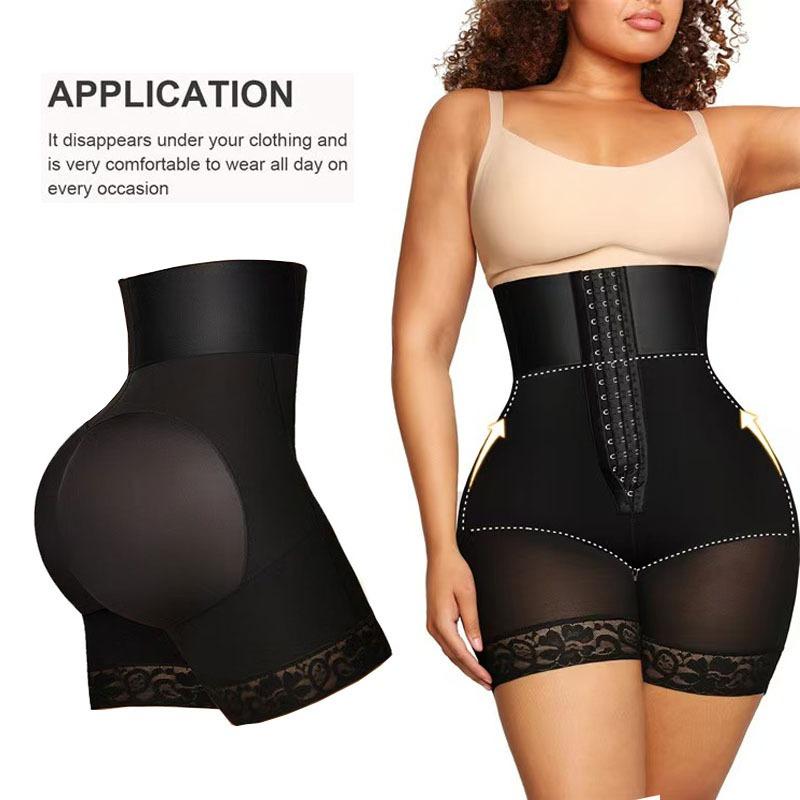High Waist Plus Size Tummy Control Body Shaping Breathable Mesh Shapewear Panty